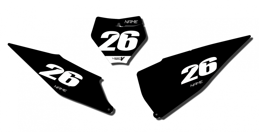 KTM PLAIN BLACK PROOF