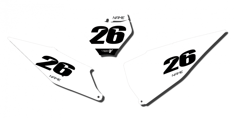 KTM PLAIN WHITE PROOF